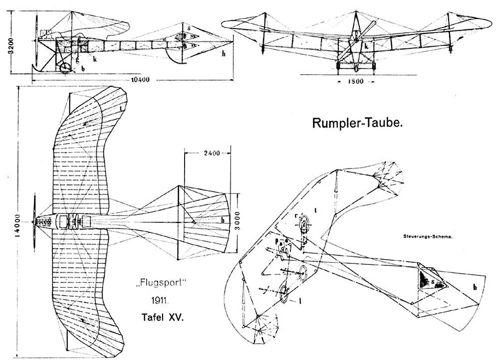 1989 RumplerTaubeDesign1911 Gemeinfrei, https://commons.wikimedia.org/w/index.php?curid=89686