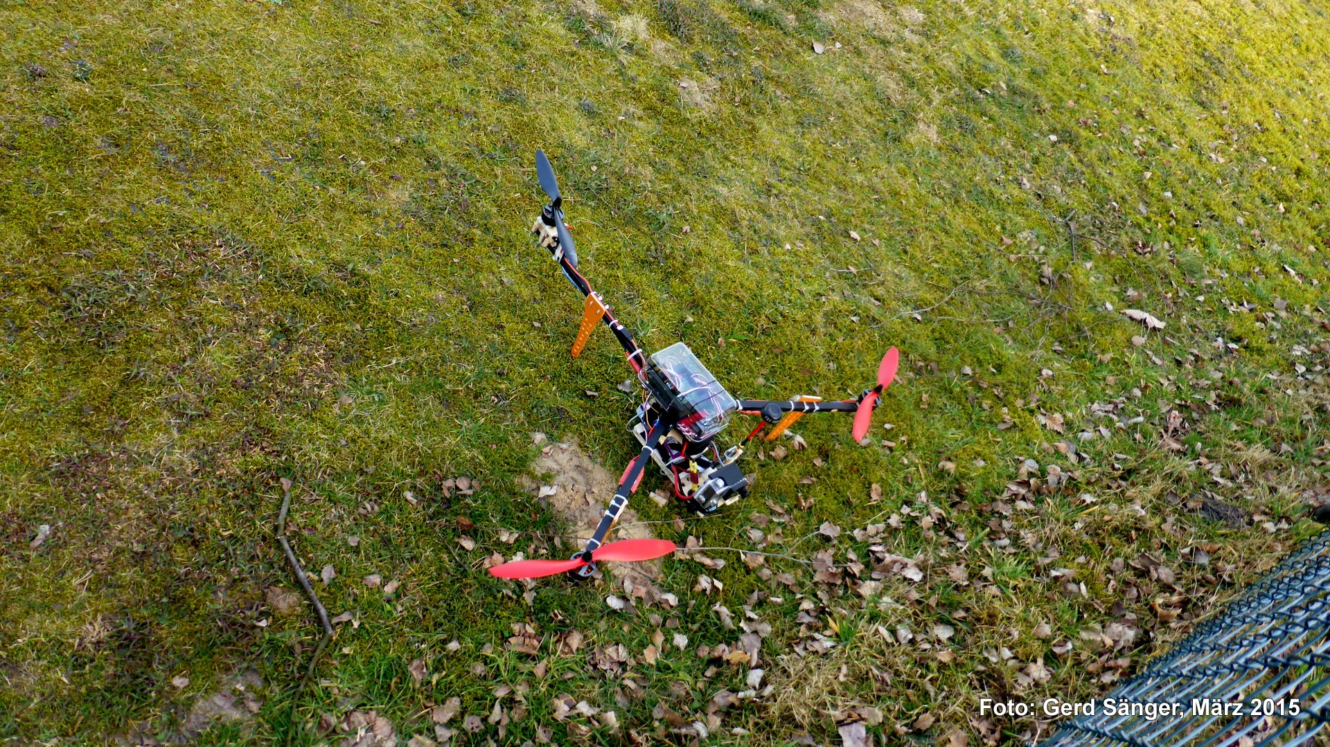 Tricopter startklar